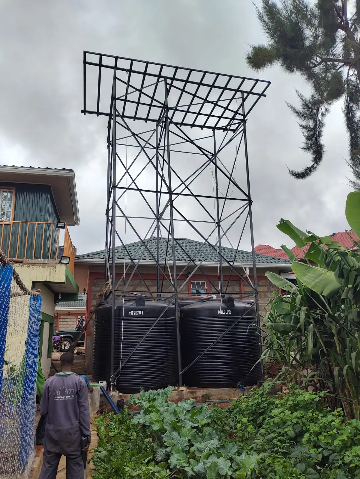 Residential solar water system